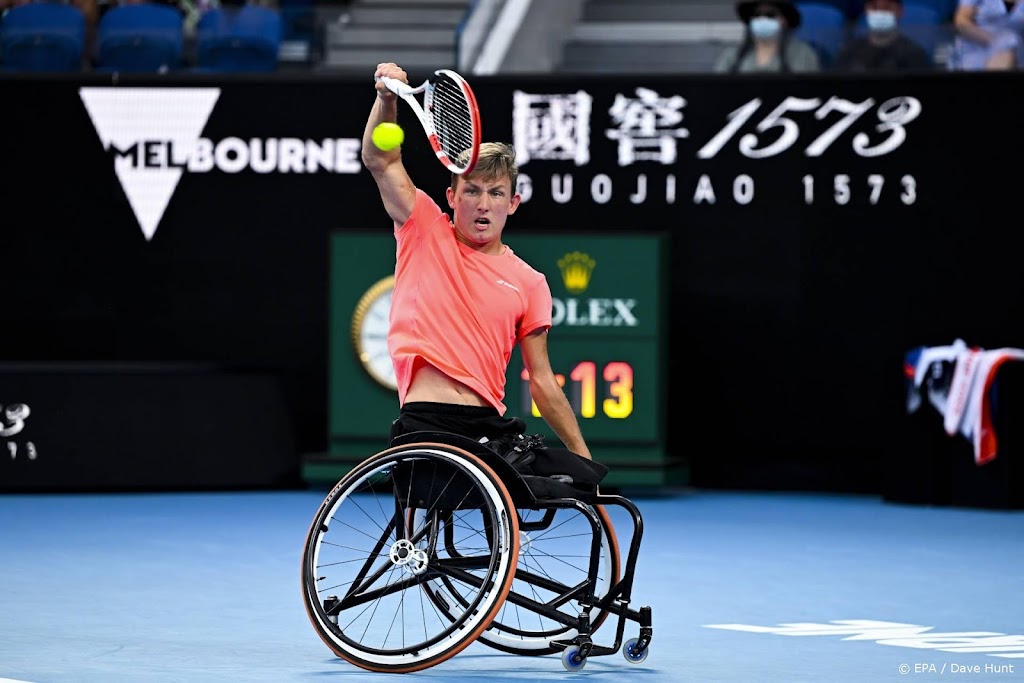 Eerste grandslamtitel rolstoeltennisser Vink op Roland Garros