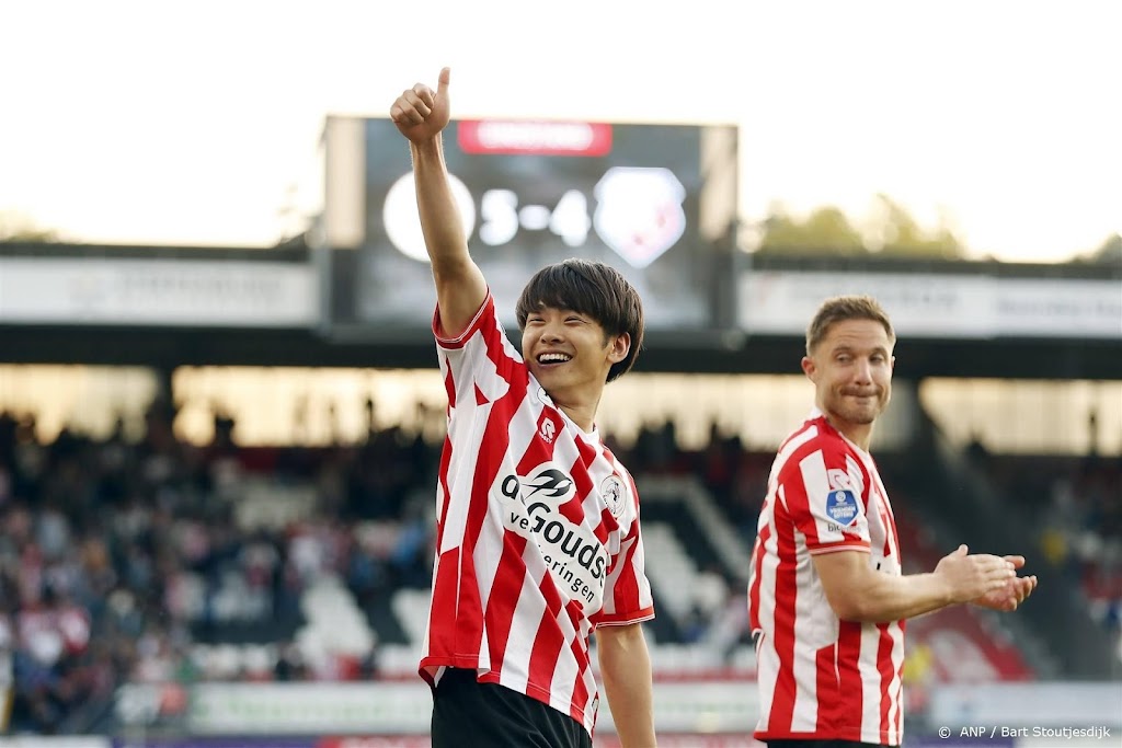 Japanse spelmaker Saito speelt ook komend seizoen bij Sparta