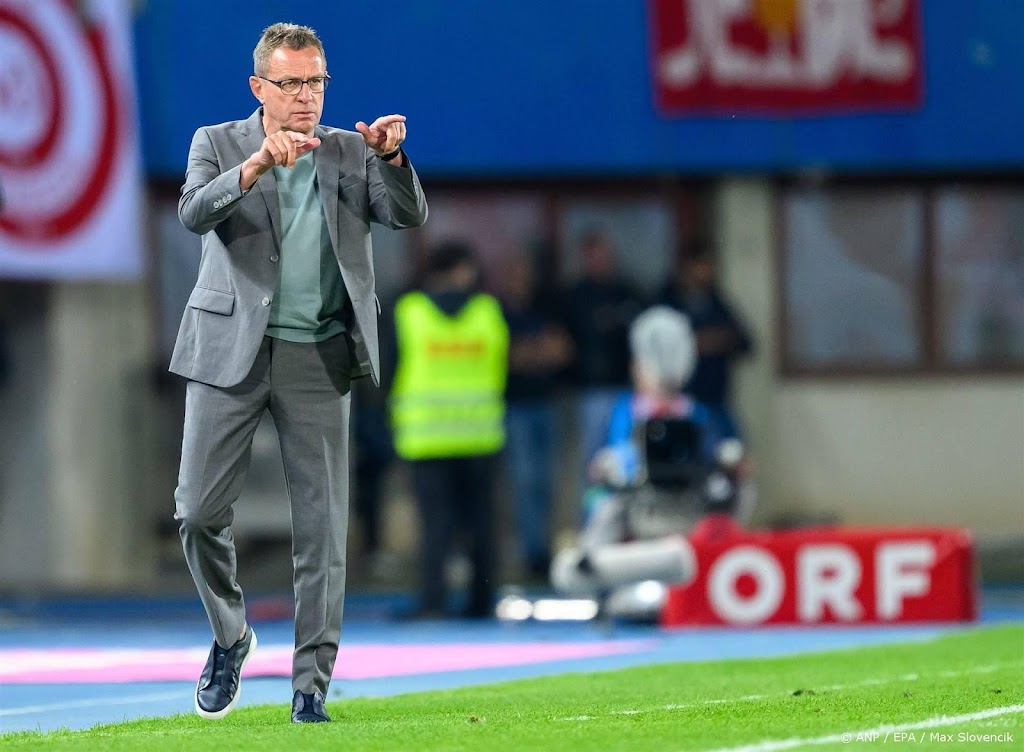 Coach Rangnick van Oranje-opponent Oostenrijk tevreden na zege