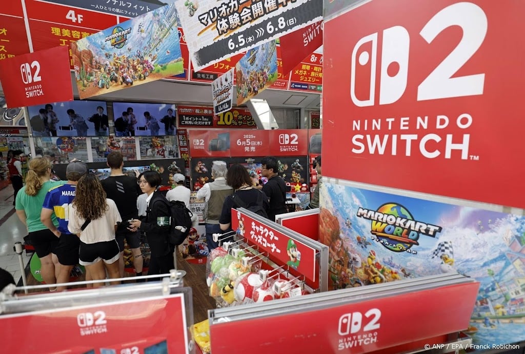 Lange wachtrijen in Japan voor Switch 2
