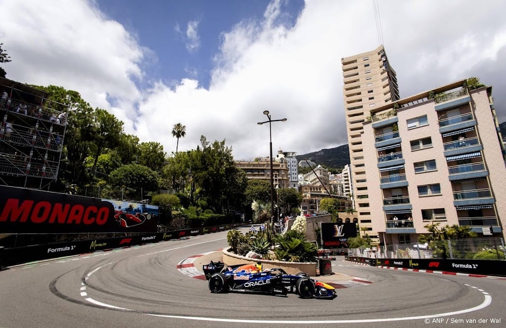 Verstappen rijdt derde tijd in eerste vrije training in Monaco
