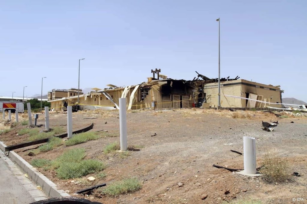 Iran meldt flinke schade door brand op nucleair complex