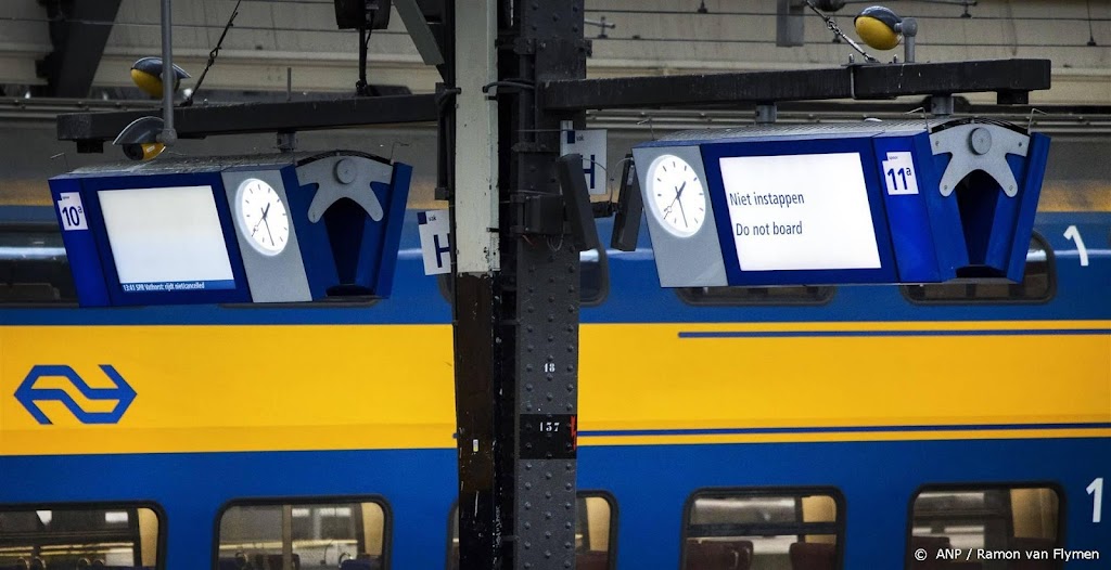 NS legt treinverkeer in heel Noord-Nederland stil