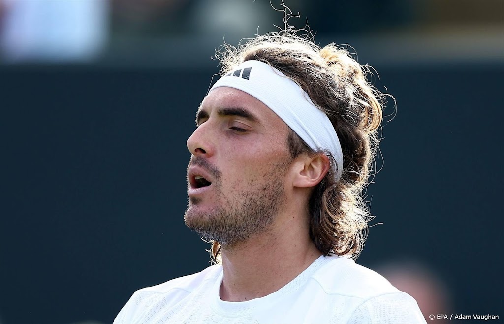 Tsitsipas knokt zich in vijfsetter langs Thiem op Wimbledon