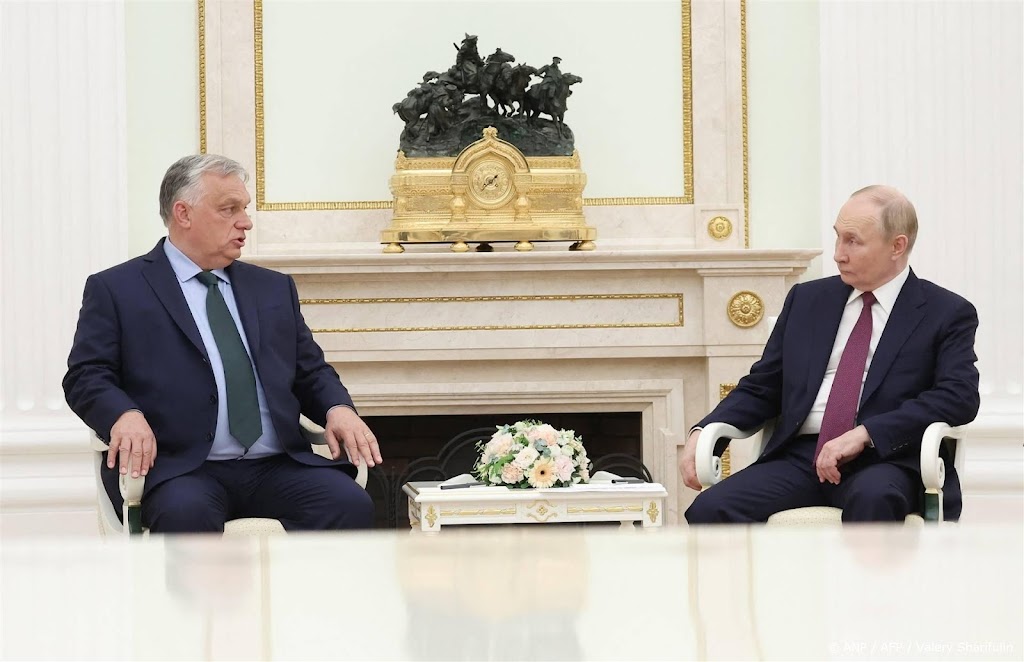 Poetin tegen Orbán: Oekraïne moet weg uit geannexeerde regio's