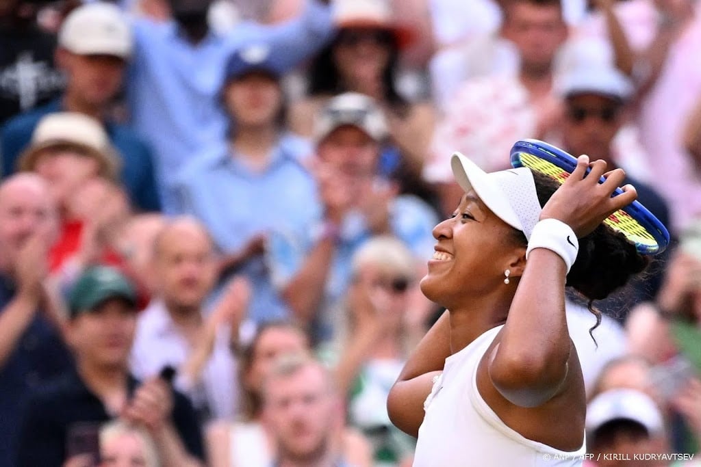 Osaka schakelt Sabalenka uit en bereikt kwartfinale Wimbledon