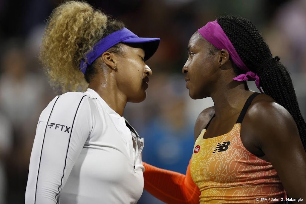 Jonge tennisster Gauff verslaat van blessure teruggekeerde Osaka