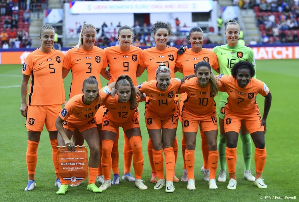 Voetbalsters zakken naar zesde plek wereldranglijst na EK