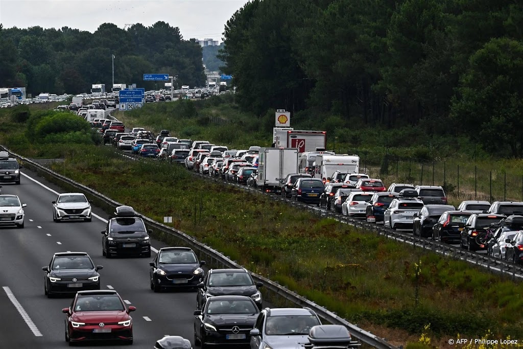 ANWB telt op zwarte zaterdag 960 kilometer file in Frankrijk