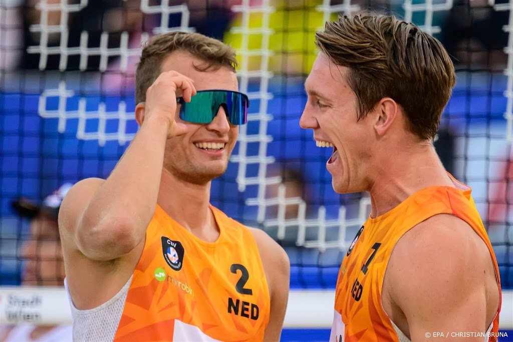 Beachvolleyballers Luini en De Groot stunten in kwartfinales EK 