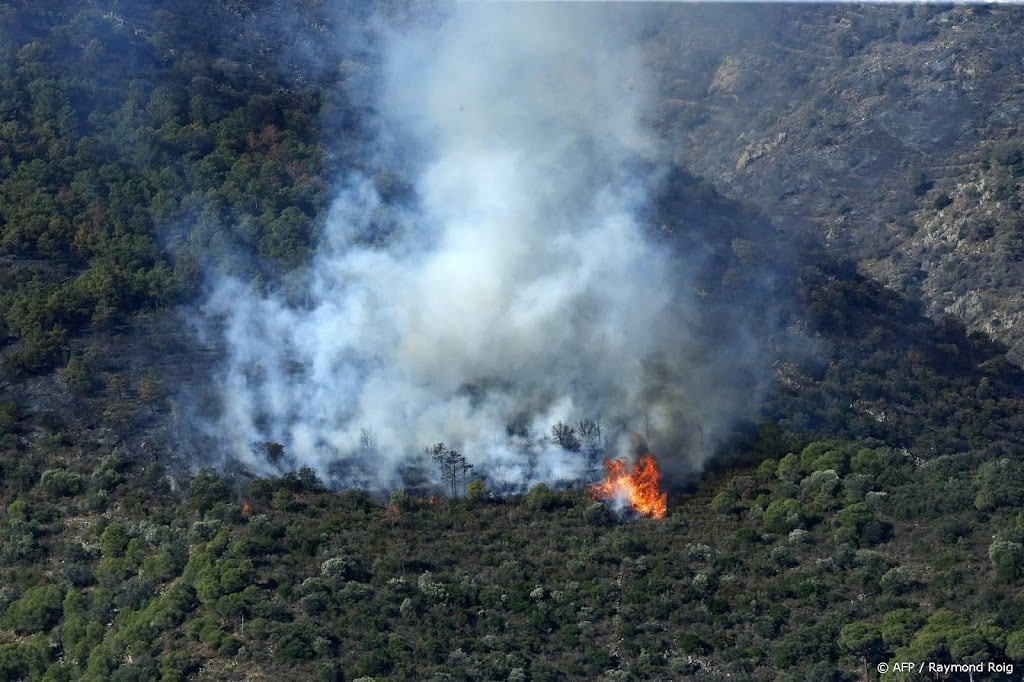 Bosbrand in noordoosten Spanje grotendeels onder controle