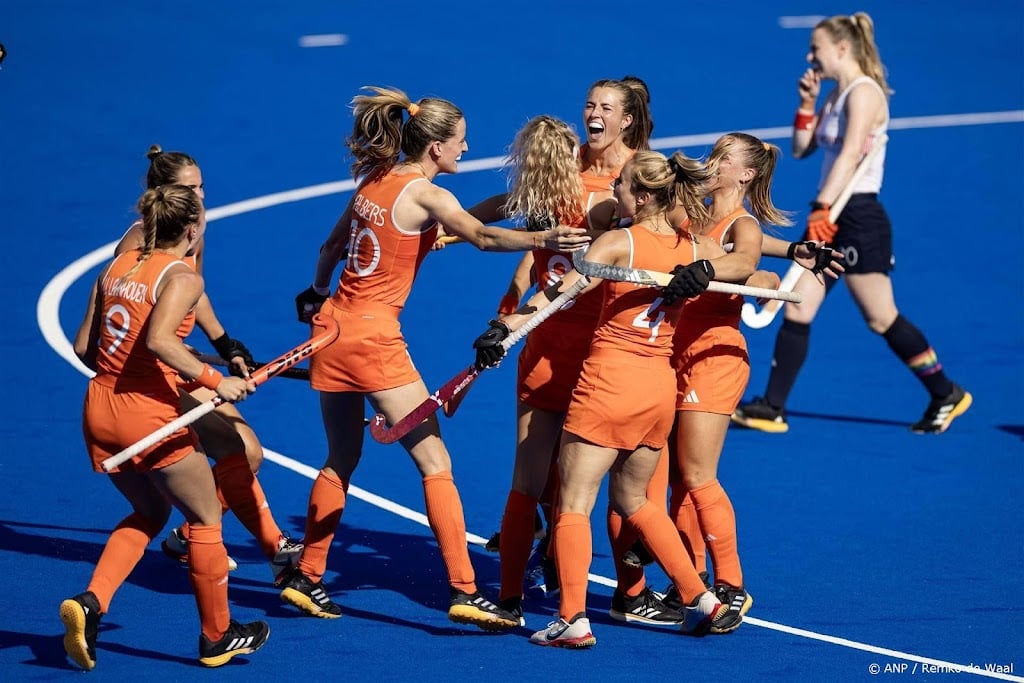 Hockeysters bereiken halve finales na zege op Groot-Brittannië 