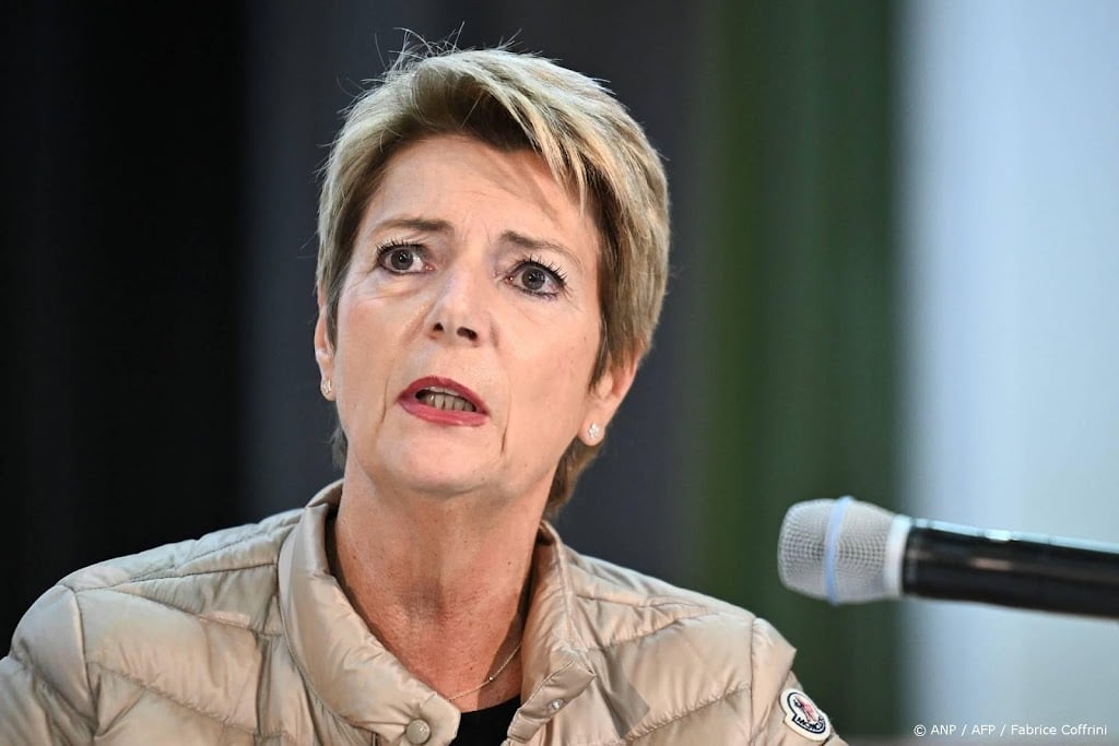 Zwitserse president vliegt naar VS voor handelsgesprekken