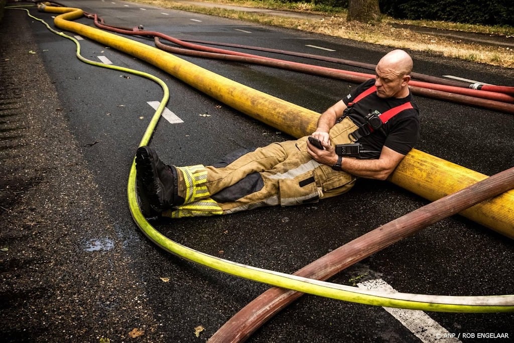 Bestrijding natuurbrand Limburg verloopt naar wens