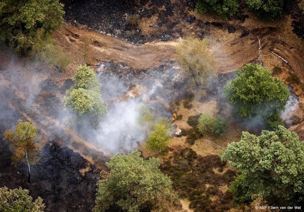 Natuurbrand in Limburgse Boschhuizenbergen onder controle