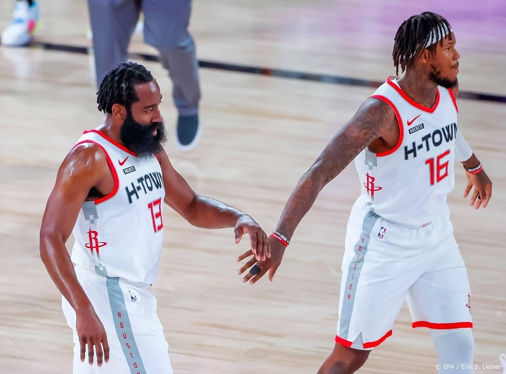 Basketballer Harden leidt Rockets naar zege op Lakers 