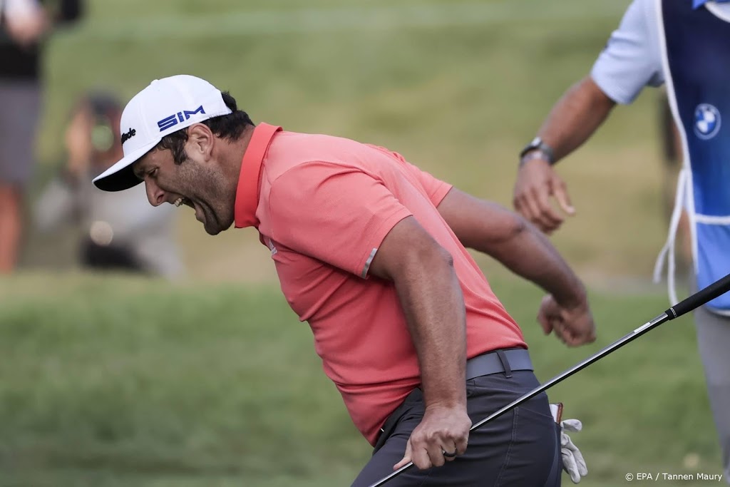 Golfers Rahm en Johnson delen koppositie op Tour Championship