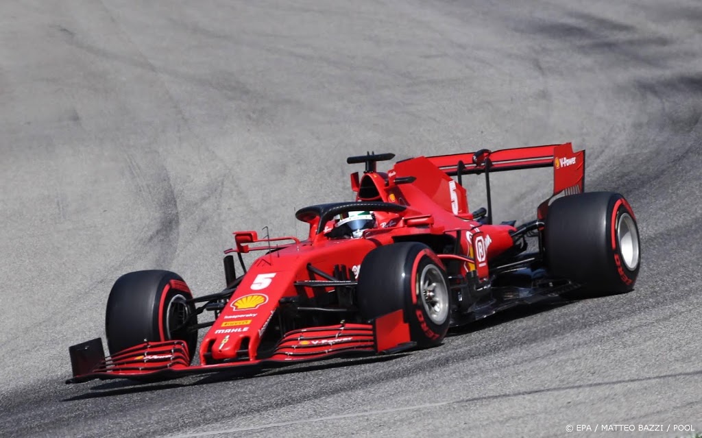 Boze Vettel blijft op Monza al in eerste kwalificatie steken