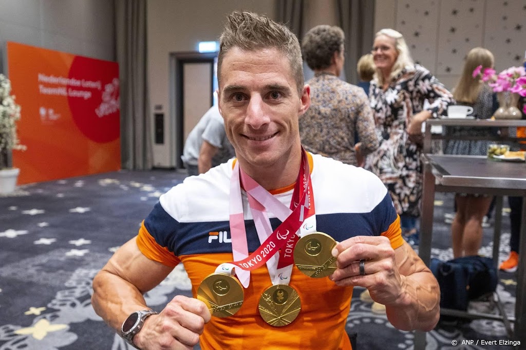 Nederland sluit Paralympics af als vijfde in medailleklassement