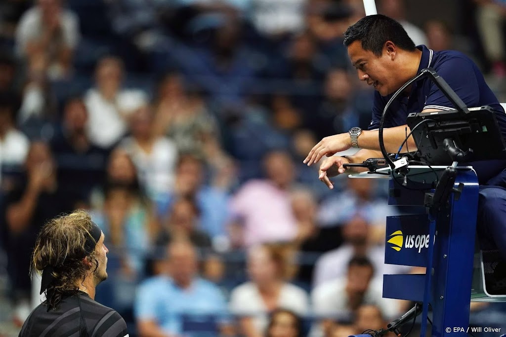 Zverev ontdaan door 'Hitler-uitspraak' van tribune bij US Open