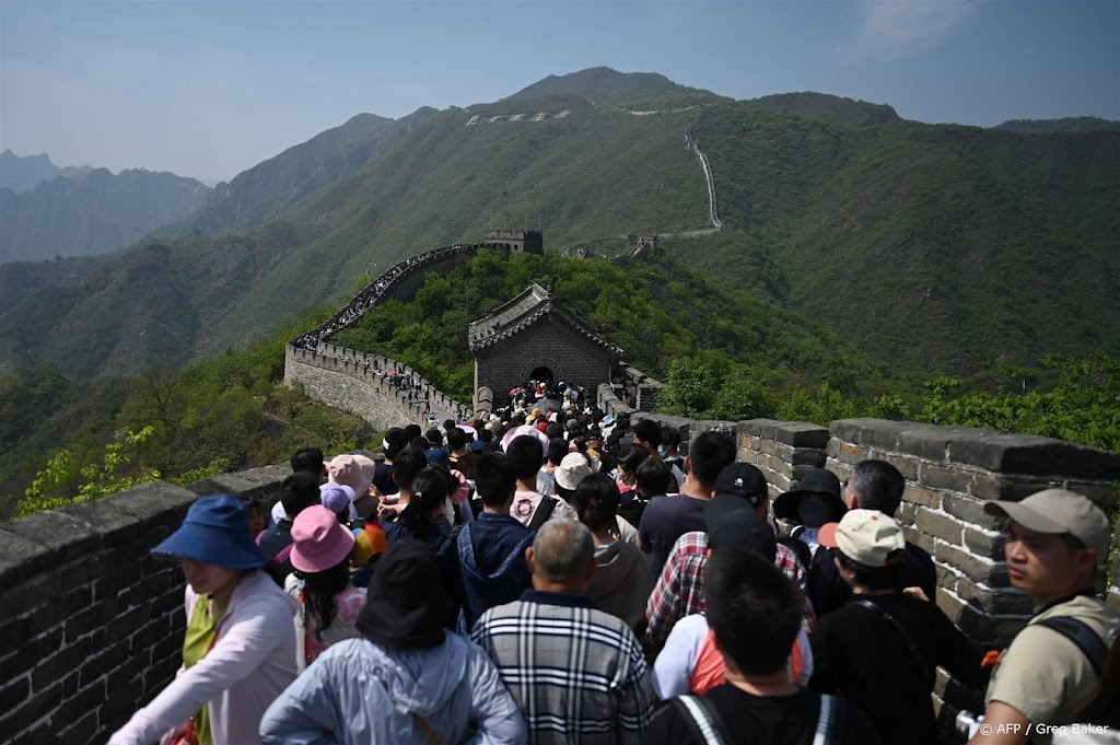 Bouwvakkers opgepakt die shortcut groeven door Chinese Muur