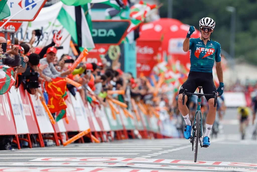 Spaanse renner Berrade verrast met ritzege in Vuelta