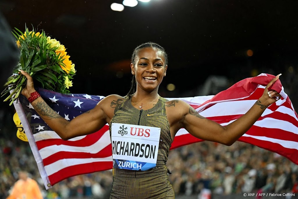 Revanche sprintster Richardson in Zürich voor nederlaag op Spelen