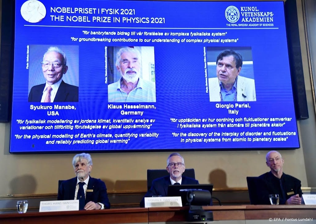 Nobelprijs Natuurkunde voor Amerikaan, Duitser en Italiaan