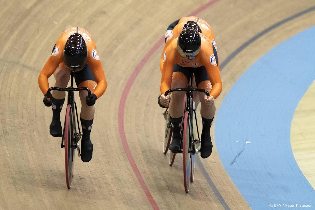 Nederlandse teamsprintsters naar finale op EK