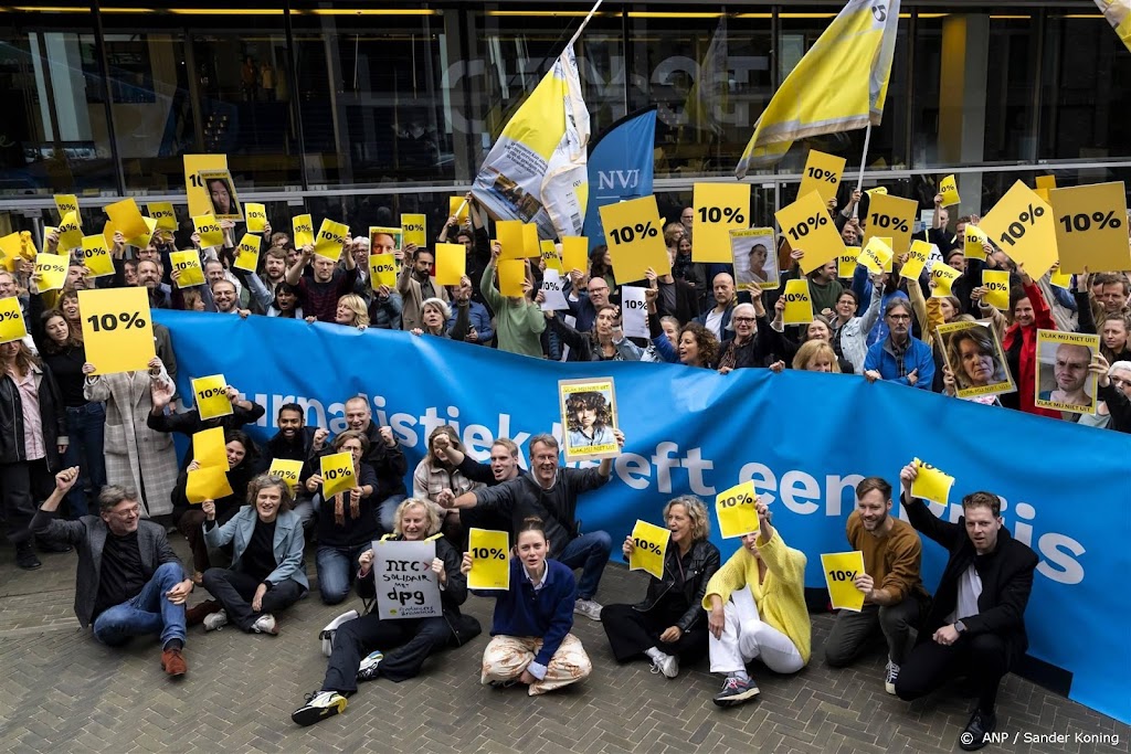 Honderden DPG-medewerkers legden werk neer tijdens actie
