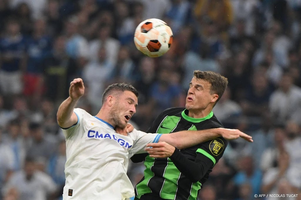 In groep Ajax spelen Olympique Marseille en Brighton gelijk (2-2)