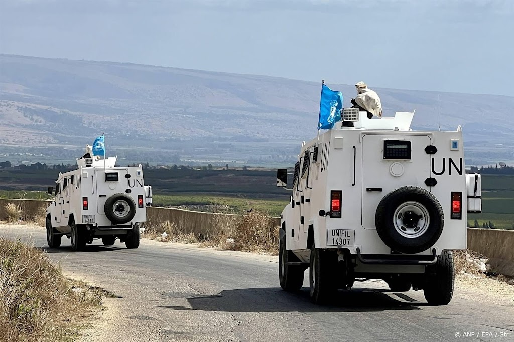 Militairen van VN-vredesmissie blijven op posities in Libanon