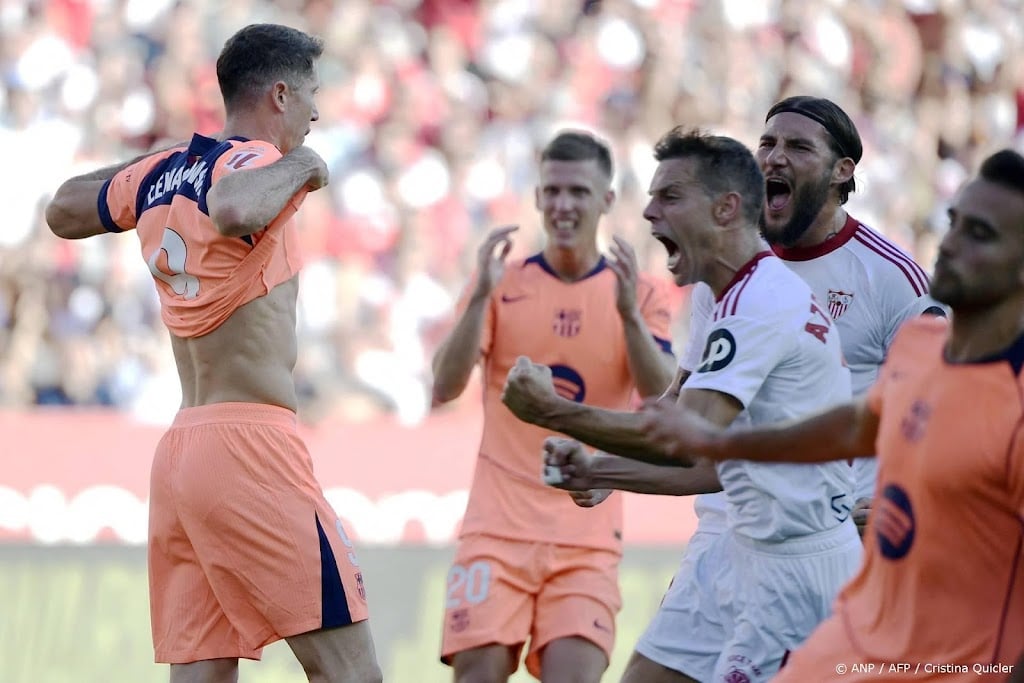 Barcelona lijdt bij Sevilla eerste competitienederlaag: 4-1
