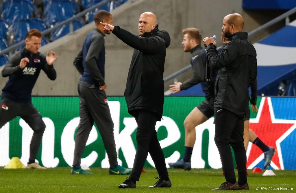 AZ-trainer Slot had meer van zijn aanvallende spelers verwacht