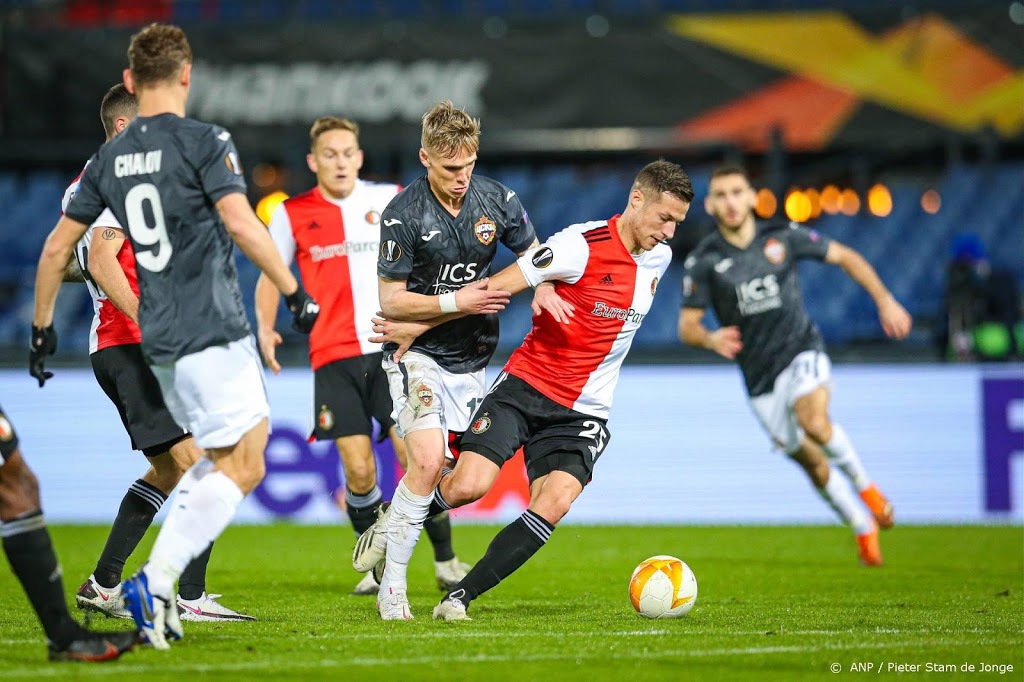 Feyenoord verslaat CSKA Moskou in Europa League met 3-1