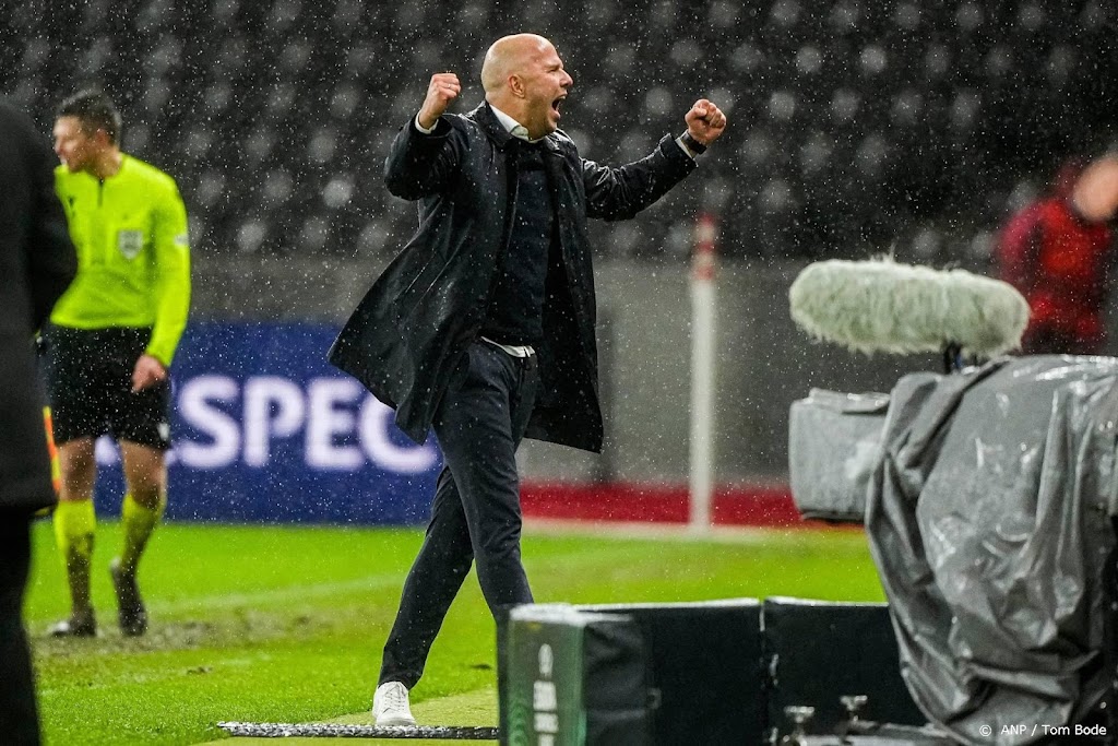 Trainer Slot ziet Feyenoord met een gelukje winnen