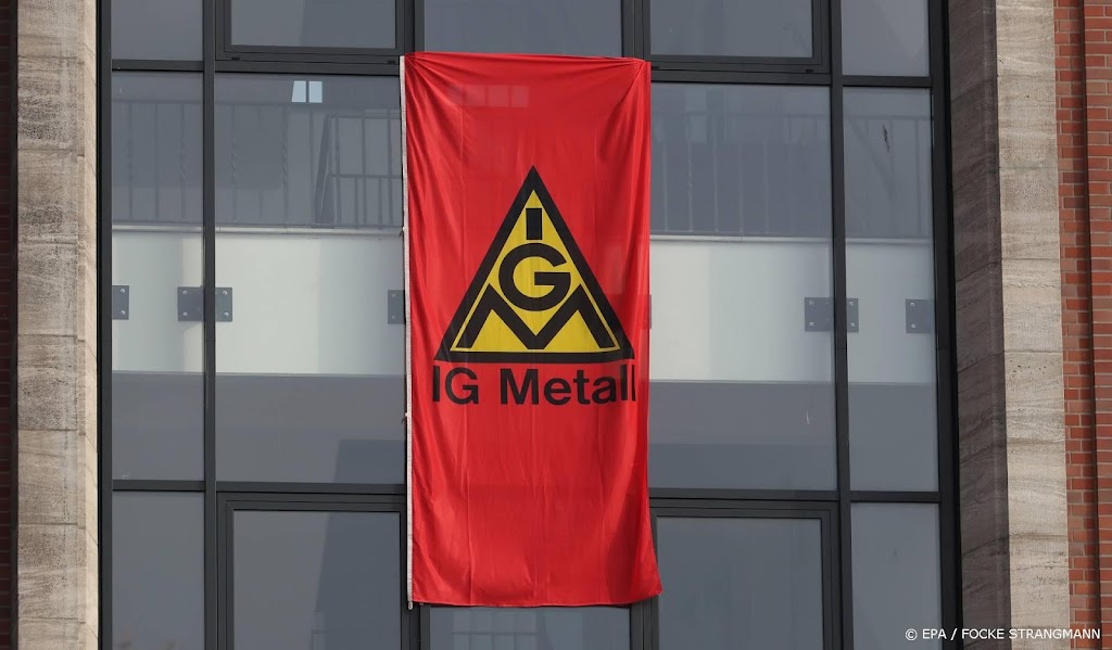 Duitse vakbond IG Metall: brede steun voor acties om hoger loon