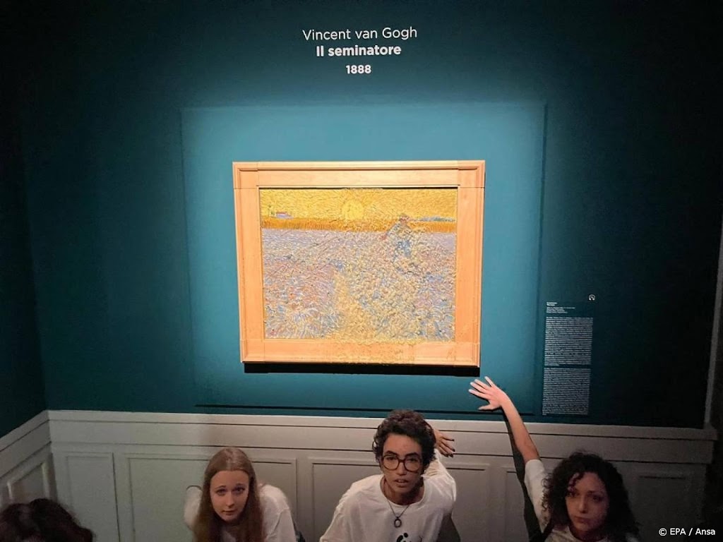 De Zaaier van Vincent van Gogh onbeschadigd na actie in Rome