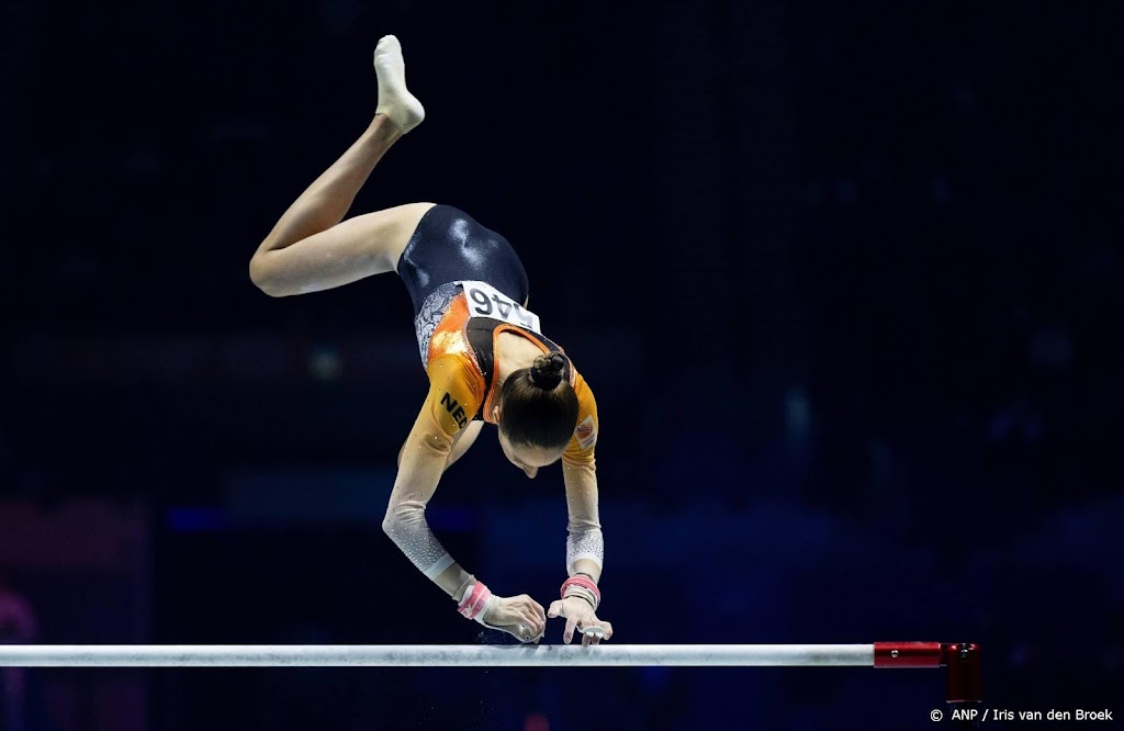 Turnsters Veerman en Visser buiten de medailles in brugfinale