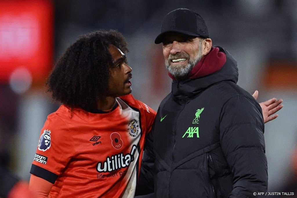 Liverpool niet langs Luton, doelpunt Nederlander Chong