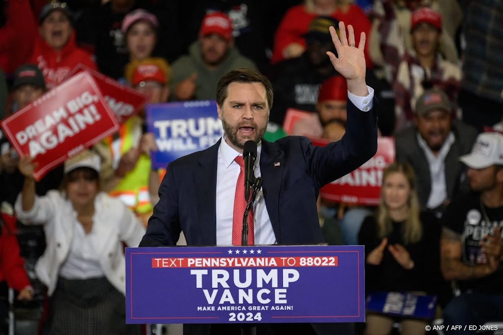 Vicepresidentskandidaat J.D. Vance brengt stem uit in Ohio