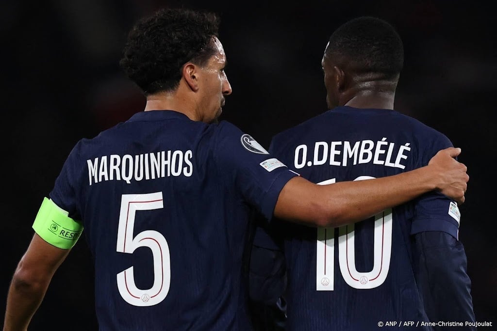 PSG ziet Dembélé, Hakimi en Mendes weken wegvallen door blessures