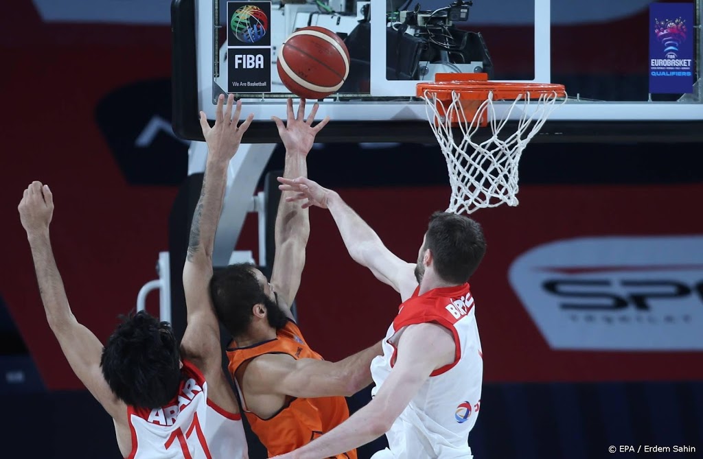 Basketballers in EK-kwalificatie weer naar Turkije