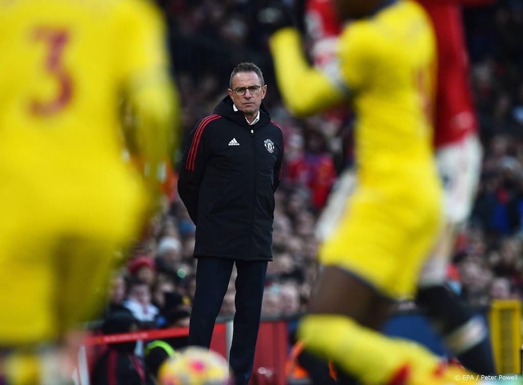 Coach Rangnick ziet ManUnited bij debuut met 1-0 winnen