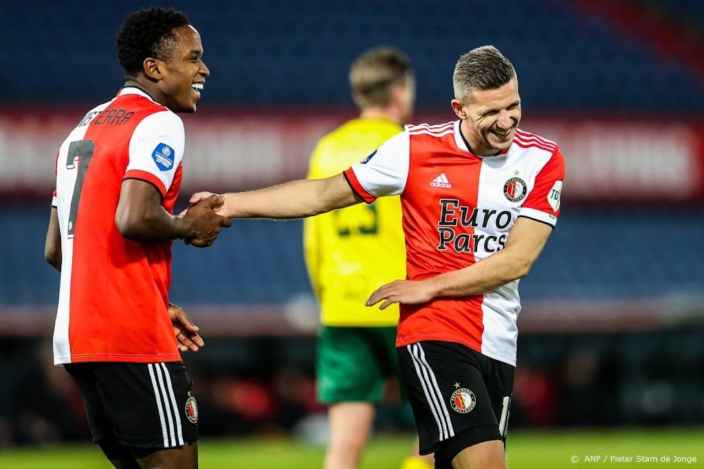 Feyenoord wint eenvoudig van Fortuna Sittard: 5-0