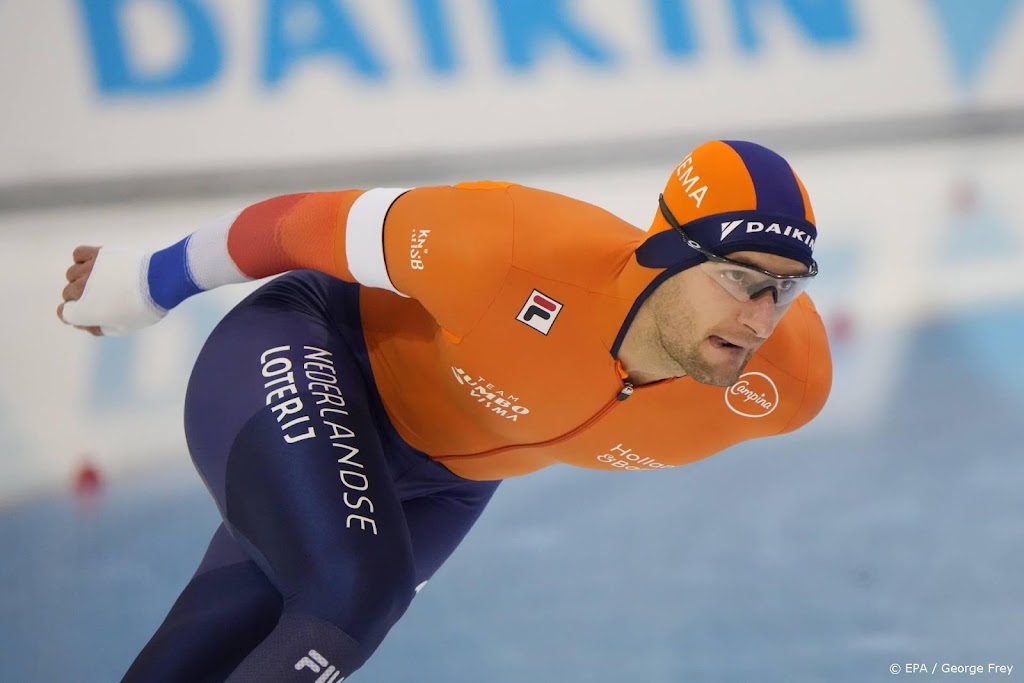 Schaatser Krol wint in Salt Lake City voor tweede keer 1000 meter