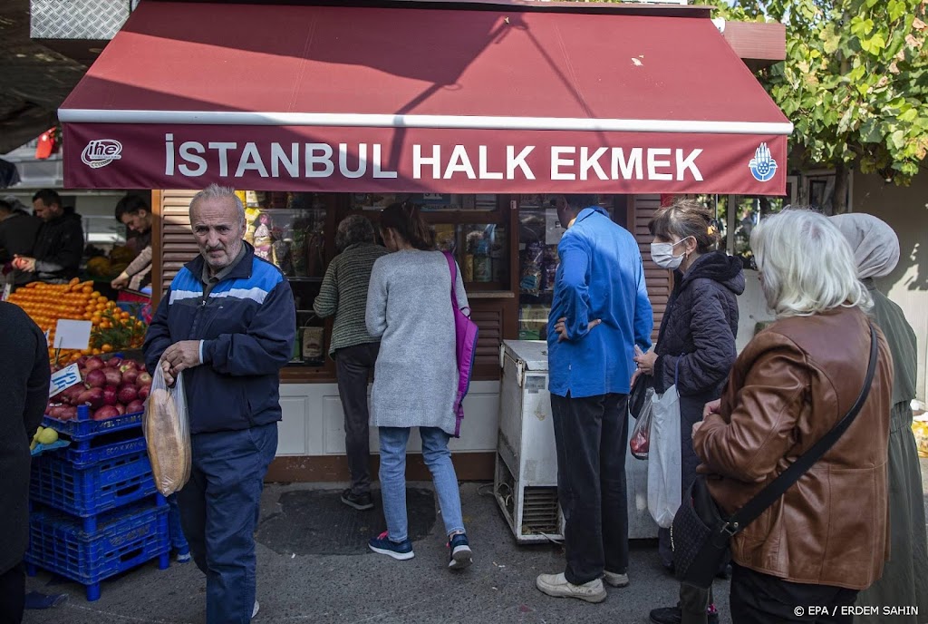 Turkse inflatie stijgt in november niet meer verder