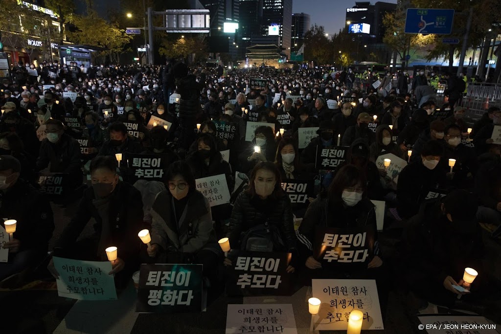 Twee Koreaanse politiemensen vast voor rol rond halloweendrama