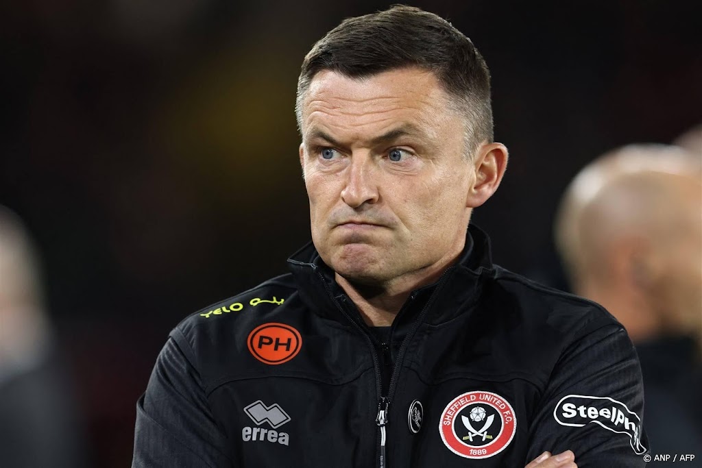 Hekkensluiter Sheffield United ontslaat trainer Heckingbottom 