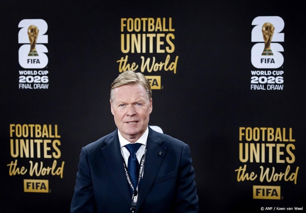 Bondscoach Koeman redelijk tevreden over resultaat van WK-loting